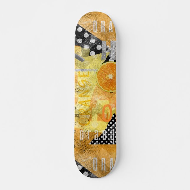 Orange Skateboard (Vorne)