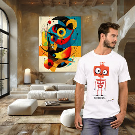 Orange Skelett Shirt IMMORTAL - Design