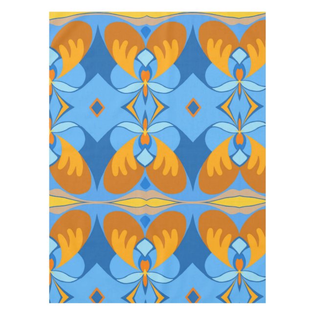 Orange Sky Tischdecke (Vorderseite)