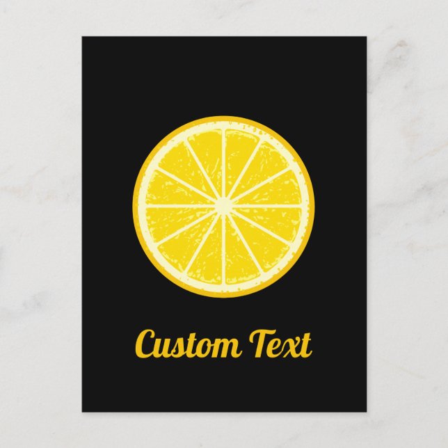 Orange Slice Postkarte (Vorderseite)