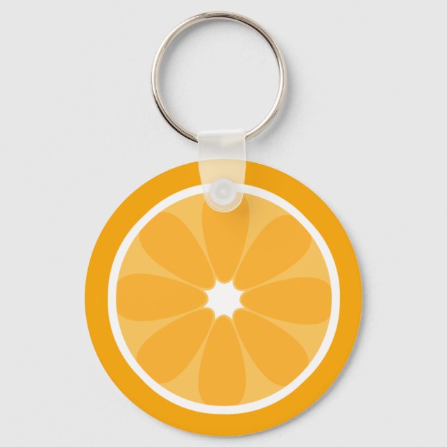 Orange Slice Schlüsselanhänger (Vorderseite)