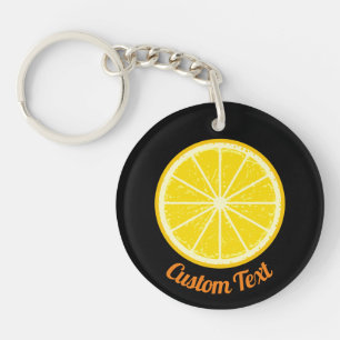 Orange Slice Schlüsselanhänger