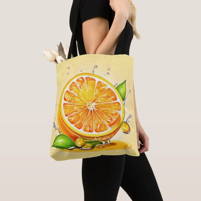 Orange Slice Splash Tasche (Von Nahem)