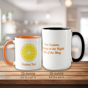 Orange Slice Tasse