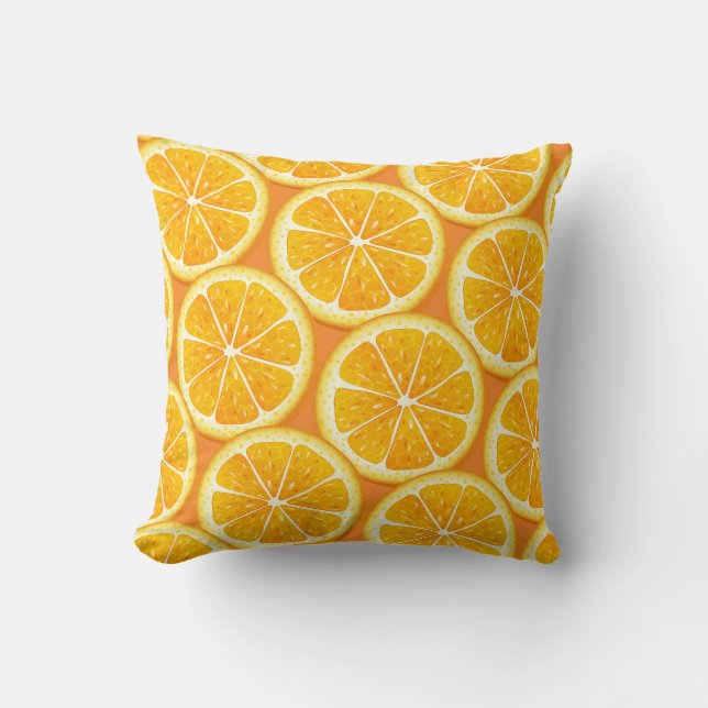 Orange Slices Pillow Kissen (Vorderseite)