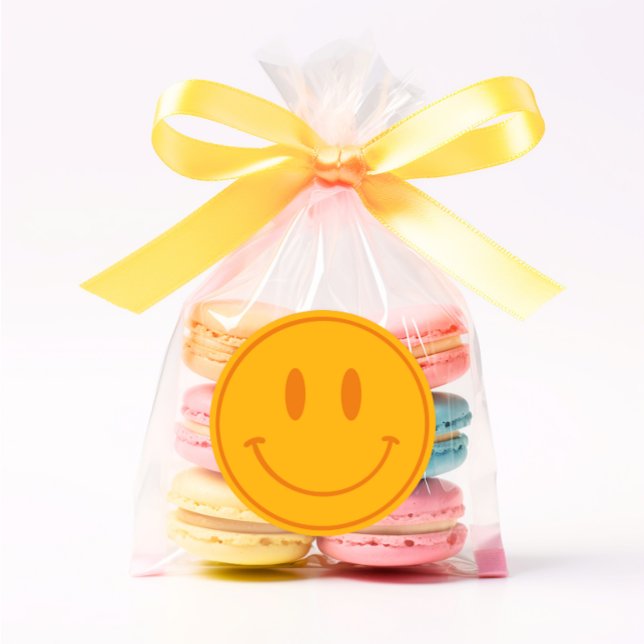 Orange Smile One Happy Dude/Gal Stickers Anniversa (Créateur téléchargé)