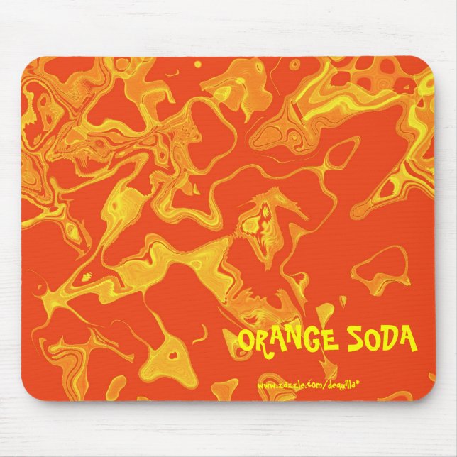 ORANGE SODA MOUSEPAD (Vorne)