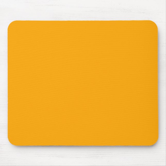 Orange Solid Color Mousepad (Vorne)