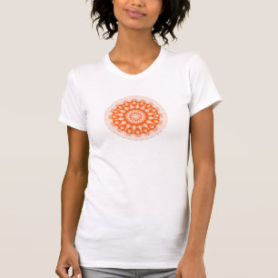 Orange Sorbett-Kaleidoskop T-Shirt