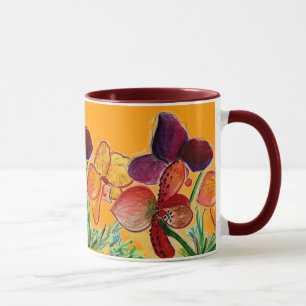 Orange Spaß-Tasse Tasse