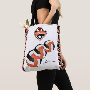 Orange Sport Volleyball Star  DIREKT Tasche