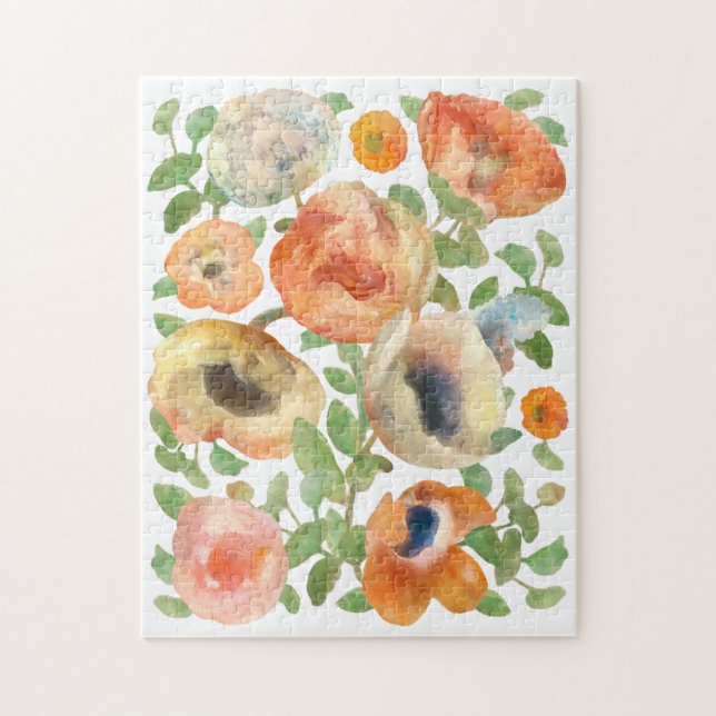 Orange Spring Flowers (Vertikal)