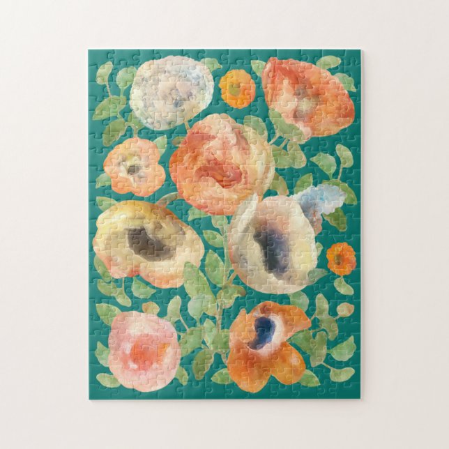 Orange Spring Flowers (Vertikal)