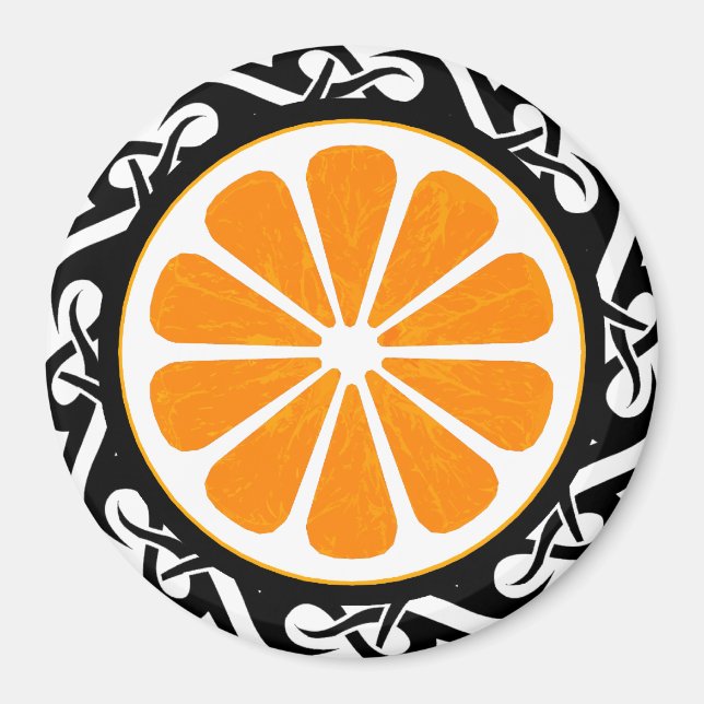 orange. Stamm. Magnet (Vorne)