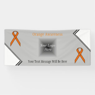 Orange Standard Ribbon von Kenneth Yoncich Banner