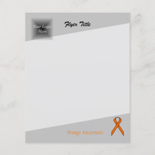 Orange Standard Ribbon von Kenneth Yoncich Flyer