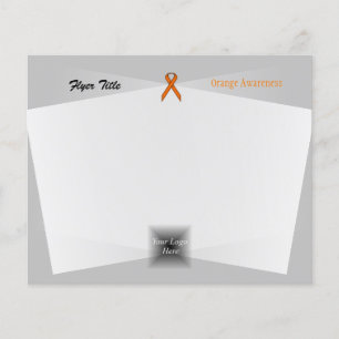 Orange Standard Ribbon von Kenneth Yoncich Flyer