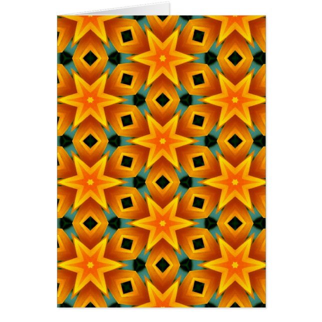 Orange Star Pattern II (Vorne)
