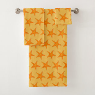 Orange Starfish Beach Ocean Marine Life Star Fish