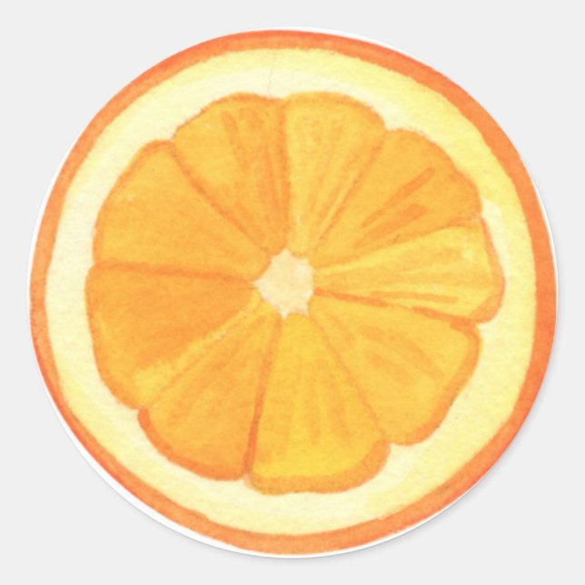Orange - Sticker (Devant)