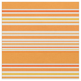 Orange Streifen Retro Cool Stoff