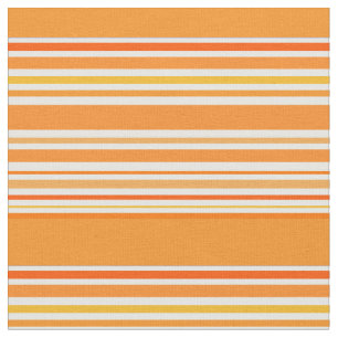 Orange Streifen Retro Cool Stoff