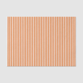 Orange Streifen Seidenpapier