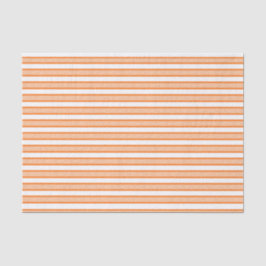 Orange Streifen Seidenpapier