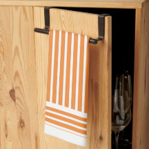 Orange Stripes Küche Geschirrtuch