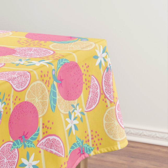 Orange Summer Senard Tischdecke (Beispiel)