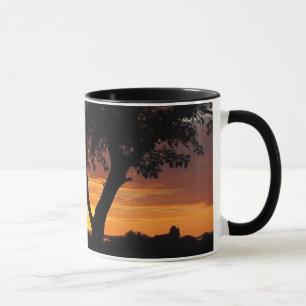 Orange Sunset Tasse