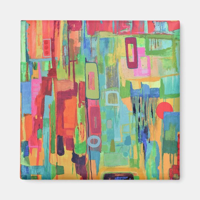 Orange Sunshine Magnet (Vorne)