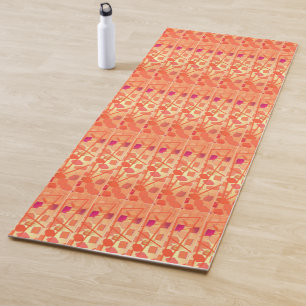 Orange Sunshine-Übungsmatte Yogamatte