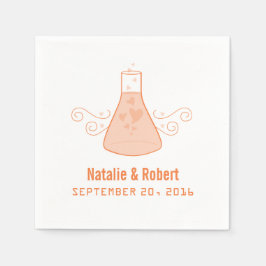 Orange Sweet Chemie Paper Napkins Serviette