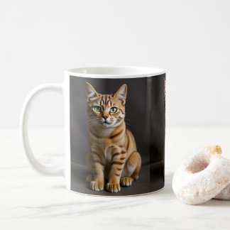 Orange Tabby Cat Kaffeetasse