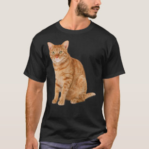 Orange Tabby Cat T - Shirt