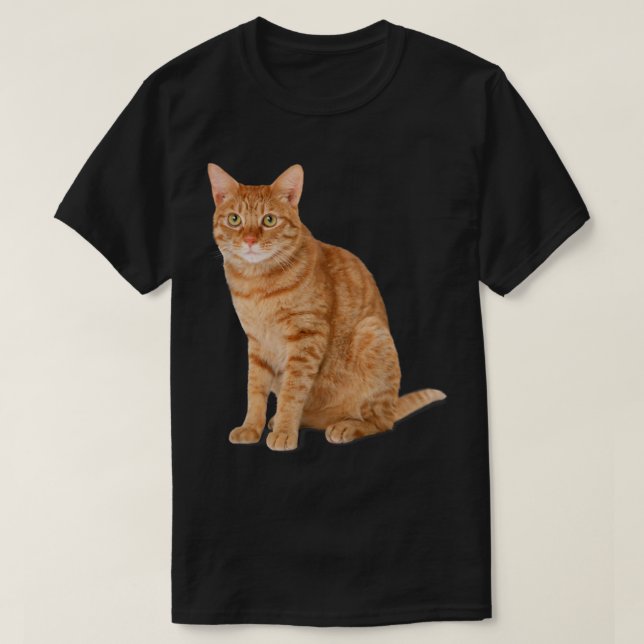 Orange Tabby Cat  T-Shirt (Design vorne)