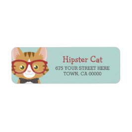 Orange Tabby Hipster Kids