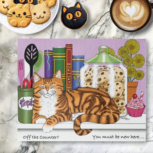 Orange Tabby Kitchen Counter Top (Von Creator hochgeladen)