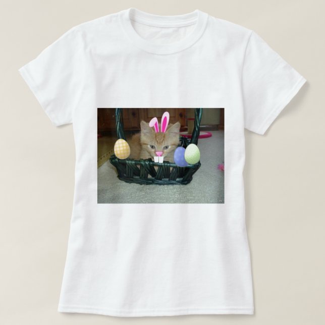 Orange Tabby Kitten T-Shirt (Design vorne)