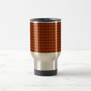 Orange Tartan Travel/Pendlerin Tasse