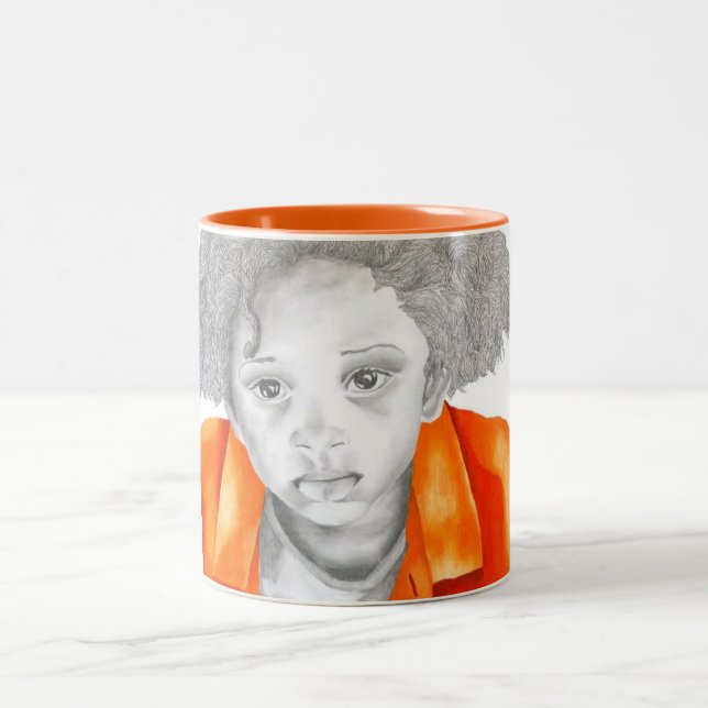 Orange Tasse des Jungen-1 (Mittel)