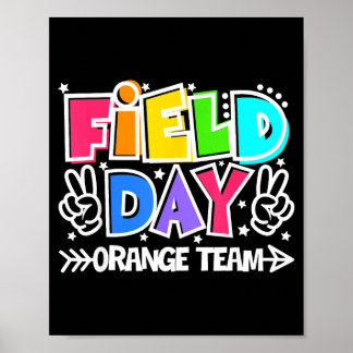 Orange Team hier für Field Day Fun Day 2026 Poster