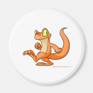 Orange Techo auf einer Quest Magnet