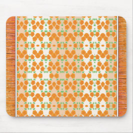 Orange Teppich Stil Futter Designer Mousepad