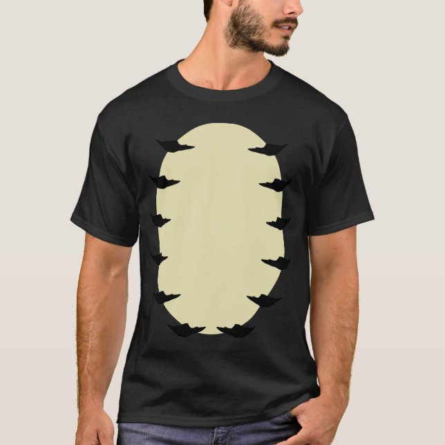 Orange Tiger Kostüme T-Shirt (Vorderseite)