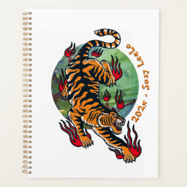 Orange Tiger Planner Planer