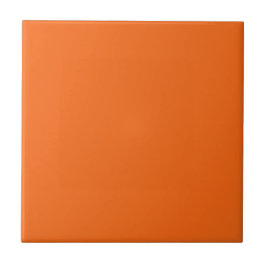 Orange Tiger Solid Color Fliese
