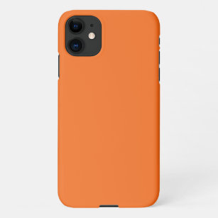Orange Tiger Solid Color iPhone 11 Hülle