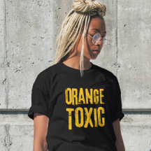 Orange Toxisch Gegen Trump Politische Resistenz 